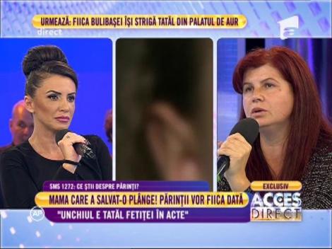 Adriana Lungu, mama adoptivă: "Crezentina nu doarme de frică"
