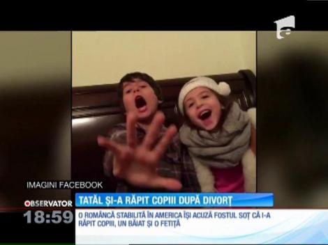 Un tată şi-a răpit copiii imediat ce a divorţat de soţie