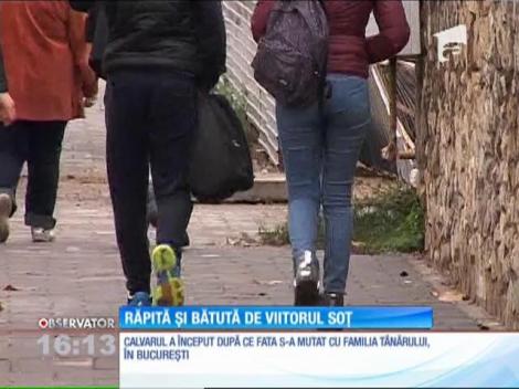 O adolescentă din Ştefăneşti a fost răpită şi bătută de viitorul soţ