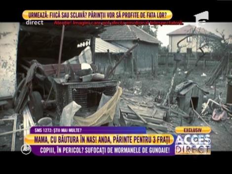 Anda Adam, părinte pentru trei fraţi neîngrijiţi de cea care i-a adus pe lume