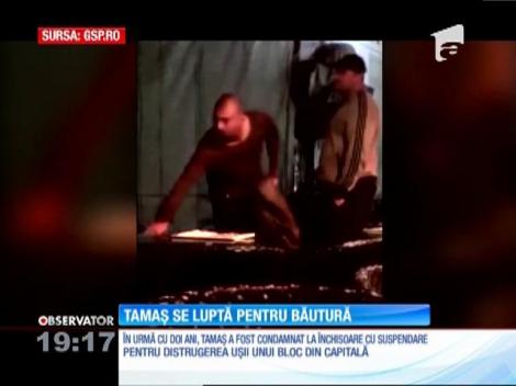 Fotbalistul Gabi Tamaş nu vrea să renunţe la băutură