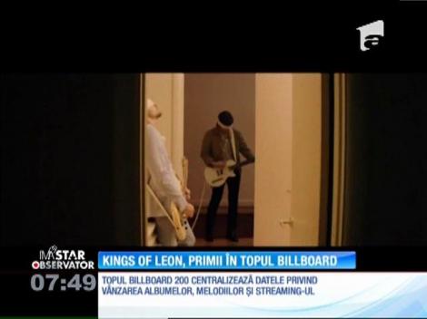 După trei ani de pauză, băieţii au revenit în forţă. Trupa KINGS of LEON, pe primul loc în topul Billboard