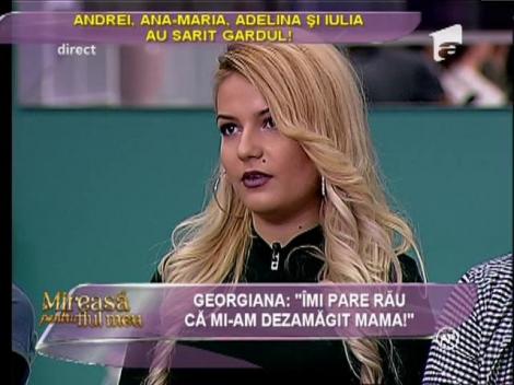 Georgiana, de la Mireasă pentru fiul meu, cu ochii în lacrimi: "Îmi pare rău că mi-am dezamăgit mama!"