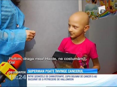 Personajele din desene animate au ajuns pe secţia de oncopediatrie de la spitalul Marie Curie din Capitală