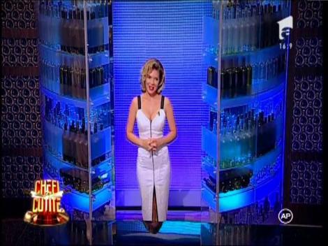 Apariţie de senzaţie. Gina Pistol, o Marilyn Monroe foarte sexy!