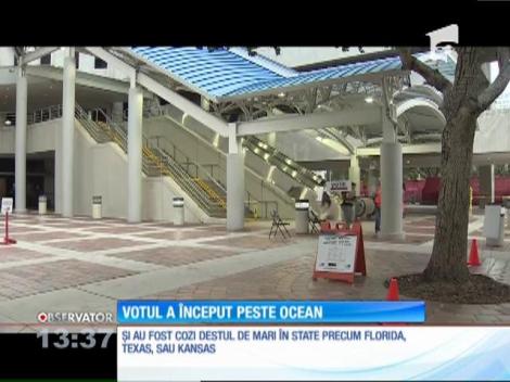 Secţiile de vot s-au deschis în SUA