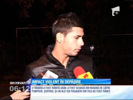 Şapte persoane au fost rănite într-un accident pe Şoseaua Bucureşti Măgurele