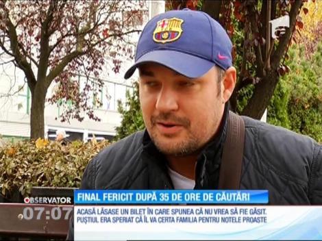 Denis, copilul căutat cu disperare de părinţii care s-au întors din Suedia, a fost găsit