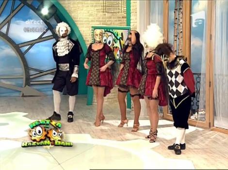 Fantoma de la Opera, în platoul de la Neatza