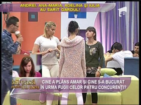 Primele reacţii ale concurenţilor rămaşi în casă! Lorena de la "Mireasă pentru fiul meu": Ali şi Edith s-au bucurat de plecarea celor patru concurenţi"