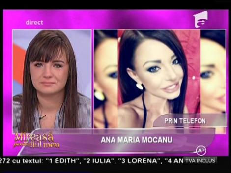 Ajutor nesperat pentru una dintre concurentele de la „Mireasă pentru fiul meu”. Ana Maria Mocanu sare în ajutorul lui Edith!