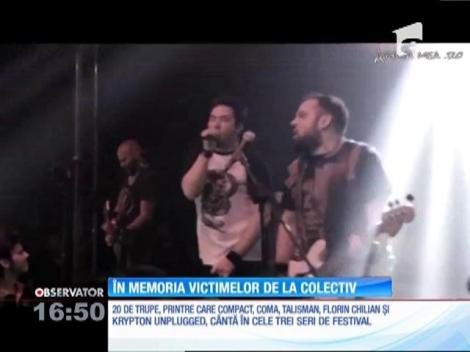 Un an de la Colectiv. Trei mari concerte în București, în memoria victimelor