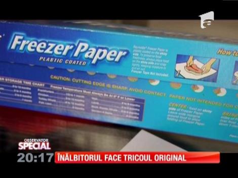 Special! Înălbitorul face tricoul original