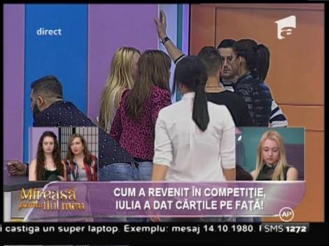 Cum a revenit în competiţie, Iulia de la "Mireasă pentru fiul meu" a dat cărţile pe faţă!