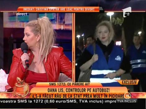 Oana Lis, după ce a fost controlor RATB pentru o zi: ”Mi s-a făcut rău pentru că a trebuit să lucrez în mișcare!”