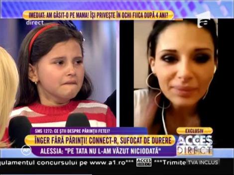 Nici dacă ai inima de piatră nu te poți abține. Micuță de șapte ani este sufocată de durere când își vede mama după PATRU ANI!