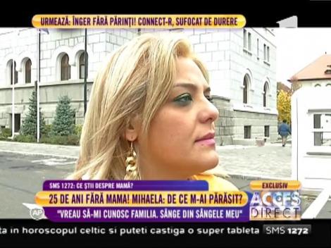 25 de ani fără mama! Nu înțelege de ce a părăsit-o