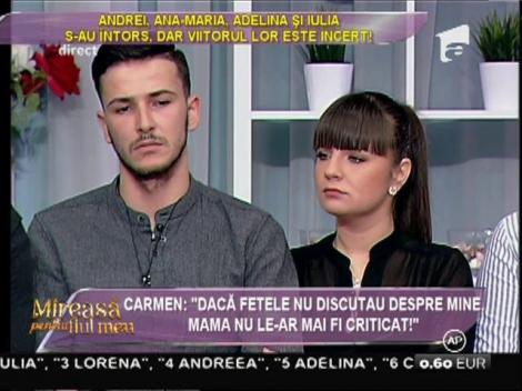 Carmen de la "Mireasă pentru fiul meu": "Dacă fetele nu discutau despre mine, mama nu le-ar mai fi criticat!"