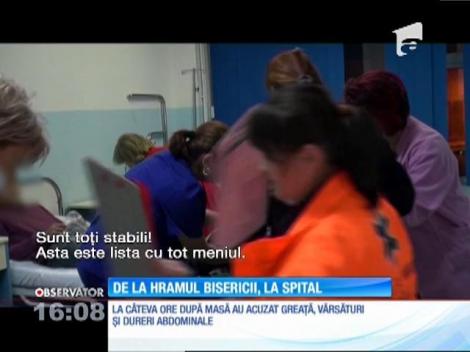 11 copii au ajuns la spital după ce au mâncat la hramul bisericii din satul brăilean Mărașu