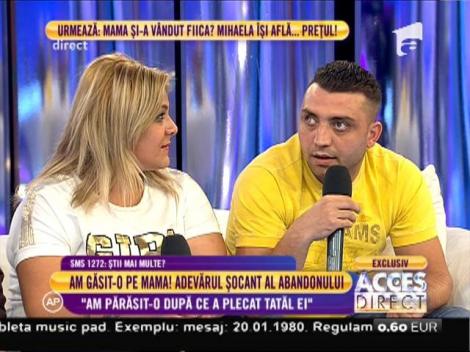 Cătălin, fratele Mihaelei: "Am fost supărat tot timpul pe mama că a dat-o"