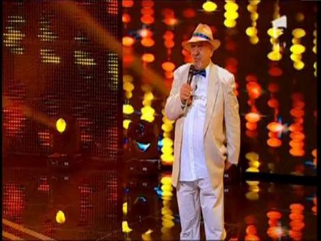 Fănică Luca - ”La Ciolpani, la crucea 'naltă”. Vezi aici cum cântă Constantin Florea la X Factor!