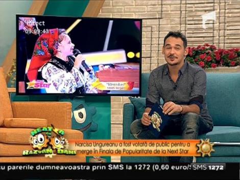 Un vulcan de energie care a cucerit publicul! Narcisa merge în Finala de Popularitate de la Next Star!