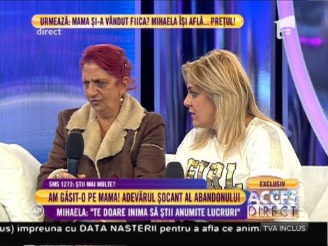 Valeria, mama Mihaelei: "Am părăsit-o după ce a plecat tatăl ei"