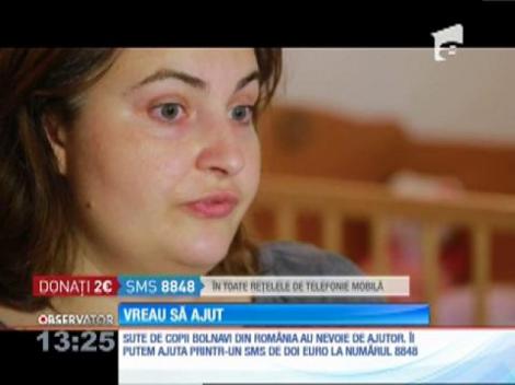 Vreau să ajut! Casiana are trei luni şi s-a născut cu o boală genetică rară, sindromul Apert