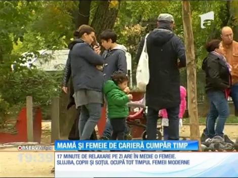 Femeia modernă se relaxează doar 17 minute pe zi!