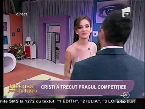 Momentul când Andrada îl vede pe Cristi, fostul ei iubit!