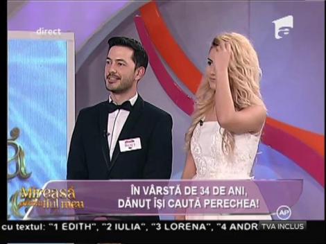 Dănuț, fost concurent, revine la ”Mireasă pentru fiul meu”: ”Îmi place de Georgiana”