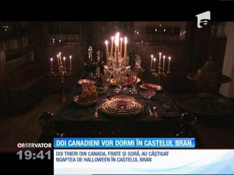 Doi canadieni au câștigat noaptea de Halloween la Castelul Bran