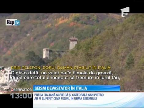 Seismul de 6,6 grade în Italia. Autorităţile au oprit circulaţia metrourilor din Roma