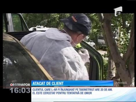 Un taximetrist din Bistriţa-Năsăud a fost atacat de un client