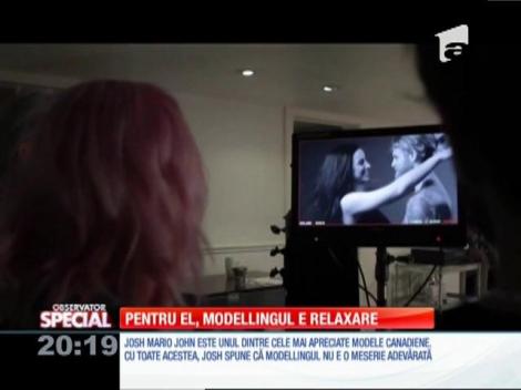 SPECIAL! Modellingul înseamnă relaxare pentru cel mai apreciat model canadian