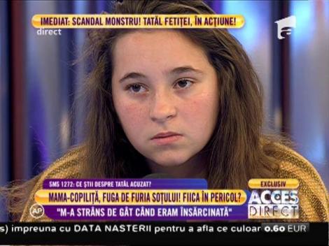 Mădălina Caplat, mama-copiliţă bătută de soţ: "M-a strâns de gât când eram însărcinată!"