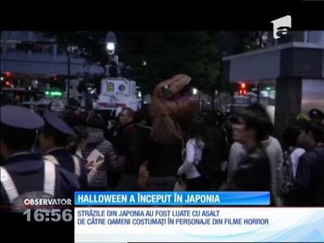 Petrecerea de Halloween a început deja în Japonia