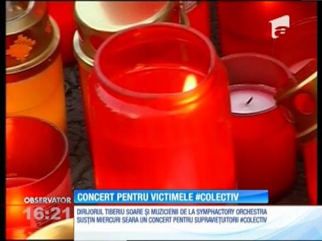 Concert de muzică simfonică pentru victimele incendiului Colectiv