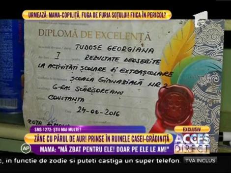 Patru zâne cu părul de aur sunt prinse în ruinele casei-grădiniţă!