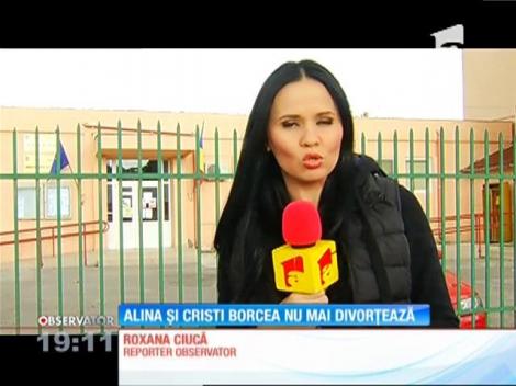 Alina şi Cristian Borcea nu mai divorţează