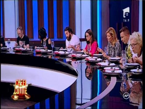 Degustare! Artiștii și designerii analizează și notează cele trei preparate