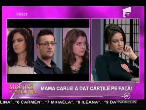 Mama Carlei, despre Valentin: "Păcat de Andrada, va face cu ea şi cu altele ce a făcut cu fiica mea!"