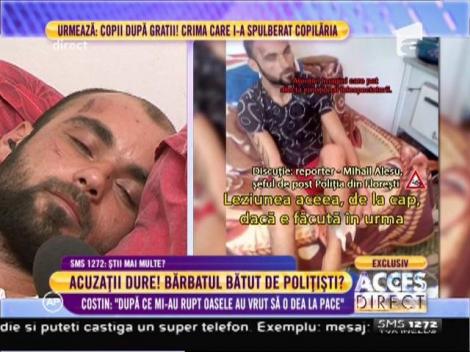 Mihail Alesu, şeful de post din Floreşti: "A fost prins la furat şi a sărit să-i bată pe poliţişti"