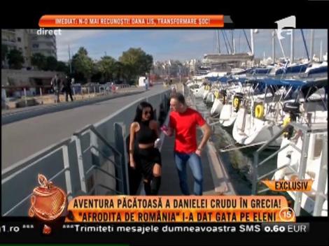 Aventura Danielei Crudu în Grecia! Păcătoasa s-a văzut cu un român celebru