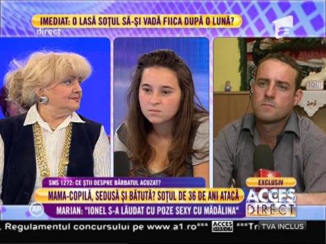 Marian, vecin: "Ionel s-a lăudat cu poze sexy cu Mădălina!"