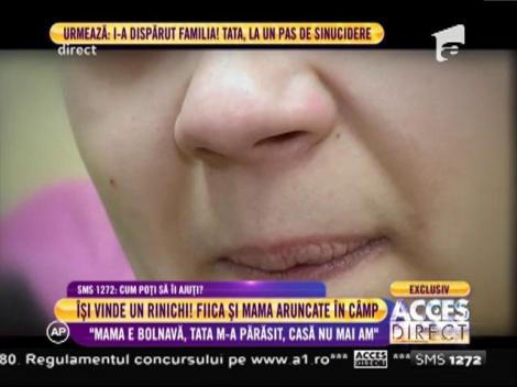 Ai puterea să nu plângi? O studentă la Farmacie vrea să-şi vândă un rinichi pentru a-şi putea salva mama bolnavă!