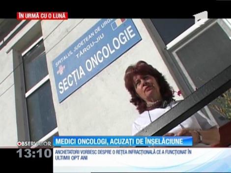 Medici oncologi, acuzați de înșelăciune