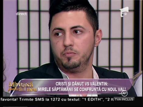 Cristi: ”Valentin vrea să ne provoace ca să sărim la el și să fim descalificați”