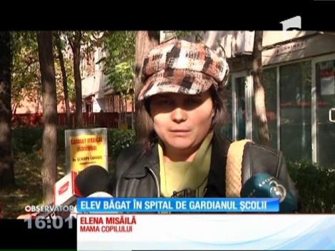 Incident şocant în judeţul Galaţi! Un elev a fost bătut până a leşinat de gardianul unei şcoli