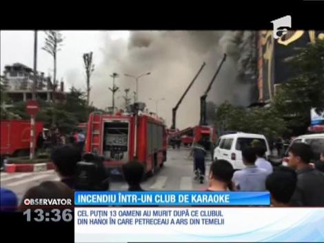 Incendiu devastator într-un club de karaoke. Cel puțin 13 persoane au murit